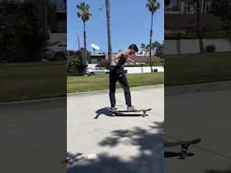 FREESTYLE x SKATE TRICKS ? #longboard #shorts #sports #youtubeshorts