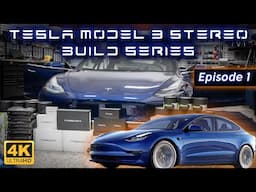 Tesla Model 3 Custom Stereo Build Series - Ep. 1 / Layout & Design