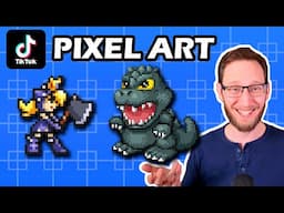 TikTok Pixel Art Timelapse Compilation