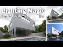 Exterior lighting in 3ds max: How to Set Up Perfect Lighting in Minutes! V-ray and 3DS MAX