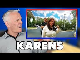 Karen Taunts Police After Caught Snooping Around REACTION | OFFICE BLOKES REACT!!