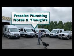 Fresaire Plumbing for Your Van with Some Pros and Cons