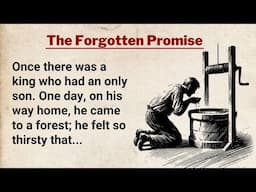 Learn English Through Story Level 5 ⭐ English Story - The Forgotten Promise