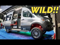 The MOST WILD camper van I’ve ever seen BY FAR! 2025 Airstream Interstate Outland RV