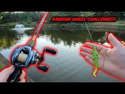 Random Wheel BASS Fishing Challenge! (Do We Get Good LURES?!?!)