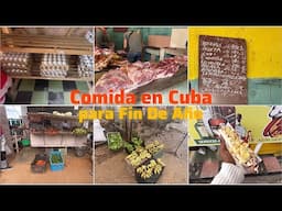 Buscando Comida para Fin de Año en Cuba 🇨🇺 | Así se ve Guanabo en Navidad 🎄😰|