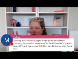 Live Decluttering Q&A 1.21.25