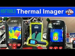 HF96V Handheld Thermal Imager from HSFTOOLS Unbox and Review!