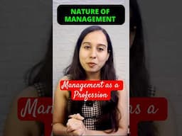 Management as a Profession | Nature of Management #class12business #class12 #class12businessstudies