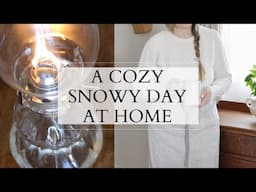 A Cozy Snowy Day at Home | Homemaker Day in the Life