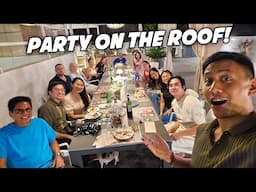 We Threw A Party on Our Brand New Roof Deck ❤️ | Vlog #1776