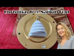 🎄 How to Fold a Napkin into a Christmas Tree