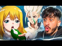 Dr. STONE Episode 15 REACTION