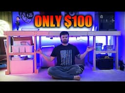 Building my ULTIMATE WORKSTATION for only $100