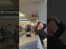 AI empty wheelchair looking for passengers by itself Narita Airport Tokyo