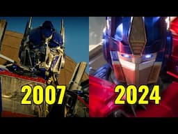 Evolucion De Transformers Peliculas (2007-2024)