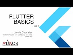 Flutter Basics (Part1)