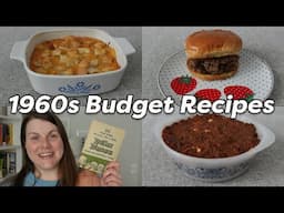 1960s BUDGET RECIPES - Want Easy Low Cost Dinners? Watch This!