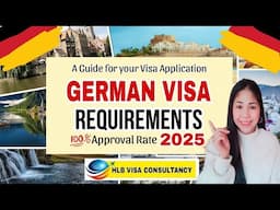 German Visit Visa Requirements for FILIPINO 2025 Update!! Sponsored Travel #visaguide #germanvisa