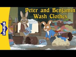 Peter Rabbit & Benjamin Bunny: Laundry Day Chaos! | Little Fox