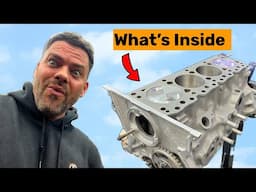 LOOK AT THE PARTS INSIDE THIS LOTUS ENGINE!