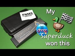 (402) My Superduck won Dmac's giveaway.