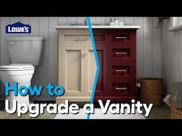 How to Upgrade a Vanity | A Step-by-Step Guide