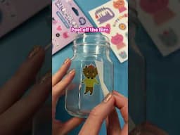 OOLY l Temporary Tattoo Mason Jar Craft