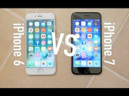 iPhone 6 and iPhone 7 Comparison