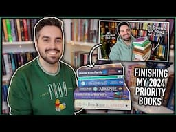 Reading the Books I Was Supposed to Read in 2024 Vlog 📖🥰