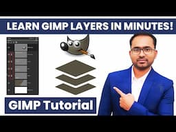 Master Layers in GIMP | GIMP For Beginners in Hindi (हिन्दी)