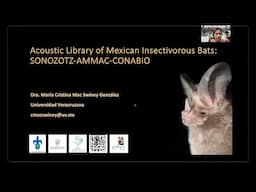 M. Cristina MacSwiney: Assembling ... Acoustic Bat Call Library in a Megadiverse Country