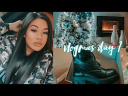 DECORATING THE TREE, PRADA BOOTS + PRETTYLITTLETHING HAUL! Vlogmas Day 1 ✨