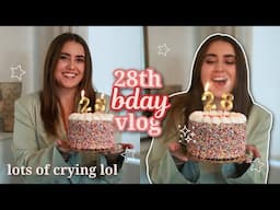 28th birthday vlog!!! so many surprises + weight gain chat | ep. 7