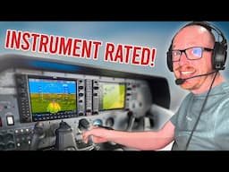 I’m Officially an Instrument-Rated Pilot! Here’s What’s Next  ✈️