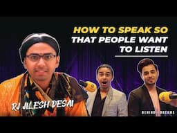 How to Speak So That People Want to Listen | Jilesh Desai on Behind the Dreams | Rachit Kushwaha