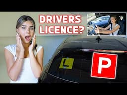 Taking My DRIVERS LICENCE TEST!