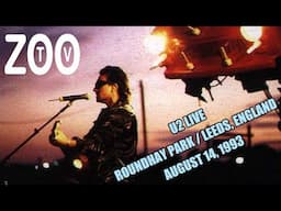 U2 Zoo TV / Zooropa Tour live from Leeds, England August 1993 Enhanced audio full show