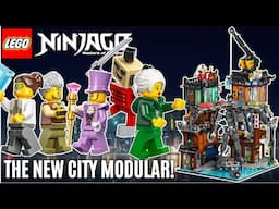 REVEALING the LATEST Ninjago City Set! Workshops