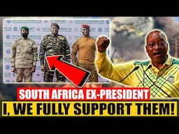 "We Support Them" - Ex South African President Drums his Powerful Support Behind the AES