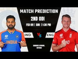 IND vs ENG 2nd ODI Prediction | IND vs ENG Dream11 Team | Playing 11, Pitch Report