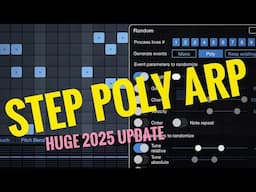 StepPolyArp Jan 2025 Update: Amazing (iOS & Mac AUv3 Sequencer & Arp)