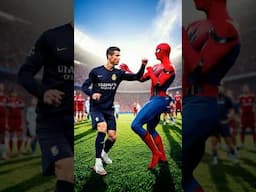 Ronaldo vs Spider-Man: The Ultimate Showdown!