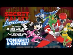 Special guests A.J. LoCascio and James Willems from "MMPR Rita's Rewind"