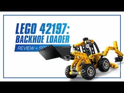 LEGO 42197 Backhoe Loader - IN-DEPTH REVIEW