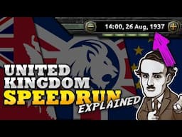 Forging massive Imperial Federation in 1937 - Hoi4 UK Speedrun Explained