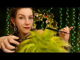 Chill Girl Gives You (The Grinch?) a Haircut | ASMR Personal Attention Roleplay for Sleep