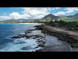 Drone Over West Shores of Oahu