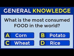 How Good Is Your General Knowledge? Take This 30-question Quiz To Find Out! #challenge 102