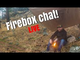 Popcorn On The Firebox Stove LIVE🔴